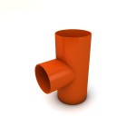 Trójnik drenarski Ø 160/125-90°